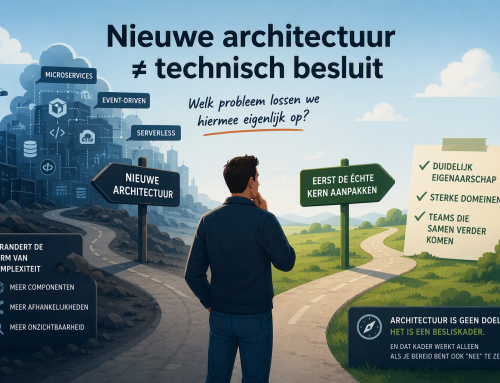 Architectuur is geen doel: durf ook nee te zeggen